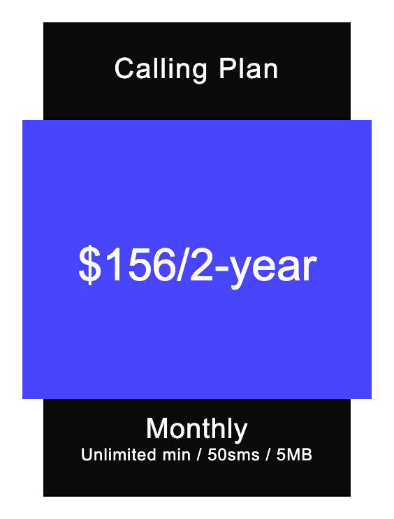 Calling plan/2-year