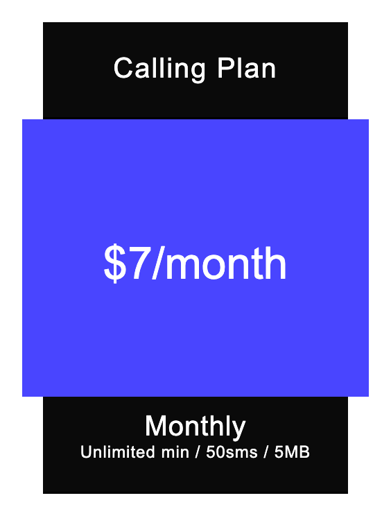 Calling plan
