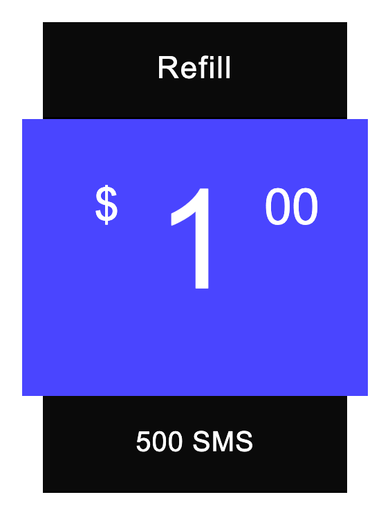 Refill 500 SMS