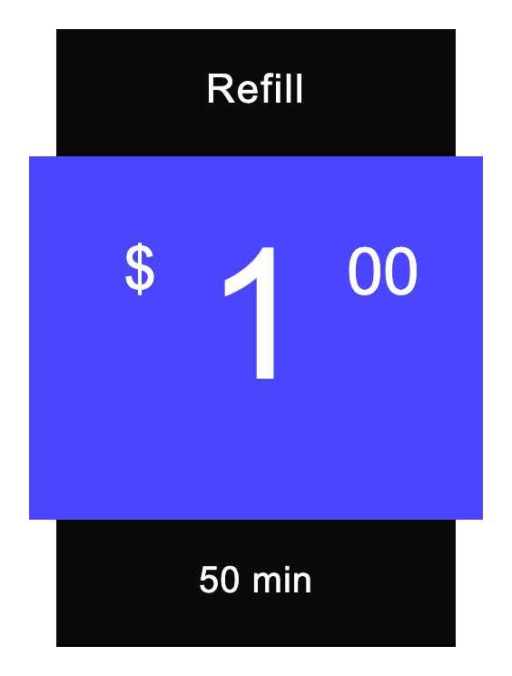 Refill 50 minutes